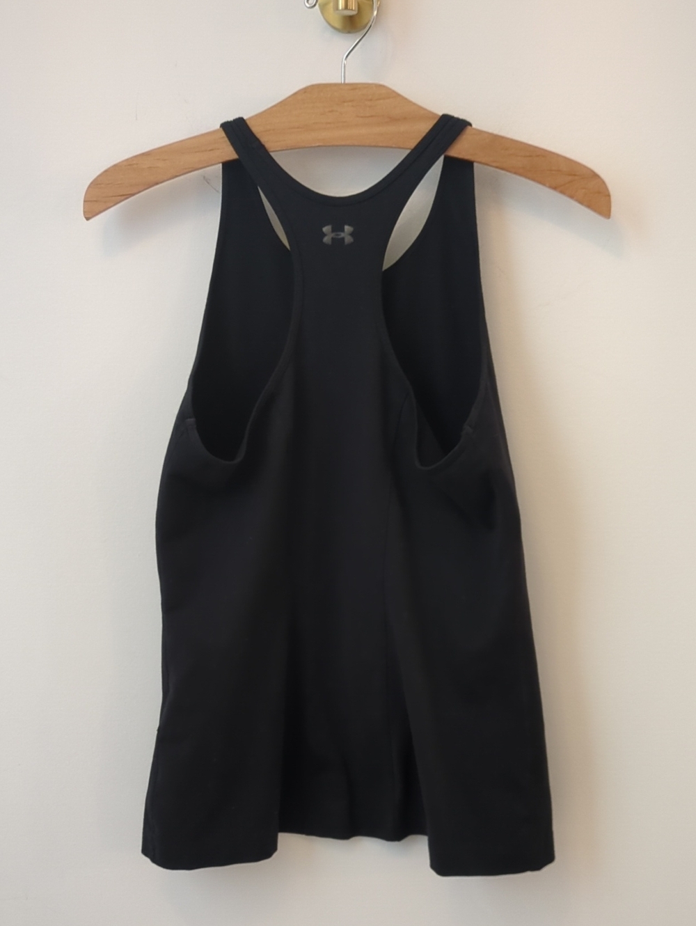 Under Armour Black High Neck Racerback Performance Tank Small